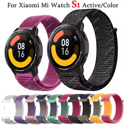 22mm Watch Band For Xiaomi Watch s1/s1 Active Strap Replacement Strap For Xiaomi Mi Watch Color Watc