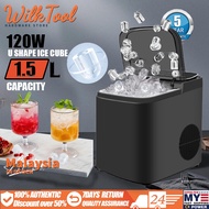 5 Years Warranty🧊120W ice maker machine/U-shaped nugget ice maker/For use in milk tea shops, coffee 