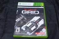 兩件免運! XBOX360 極速房車賽GRID : 競速賽事 限定純黑版(英文版)(普)