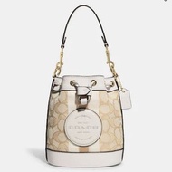 直送 真貨Coach Mini Dempsey Bucket Bag 小水桶袋