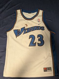 絕版Nike Washington Wizards Michael Jordan Jersey 巫師白色主場球衣