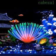 CABEZA Luminous Sea Urchin, Fake Sea Urchin Bulb, Coral Ornament Fluorescent Soft Simulation Sea Ane