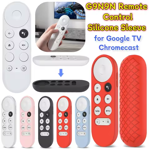 G9N9N Silicone Remote Control Cover Replacement TV Remote Bluetooth-Compatible Remote Control for Go