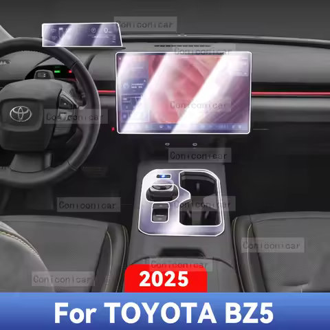For TOYOTA BZ5 2025 Anti-scratch Film Car Center Console Media Dashboard Navigation TPU Interior Pro