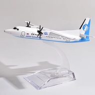 Aero Mongolia Airlines Fokker F50 Turboprop 16 cm Model Aircraft on Stand