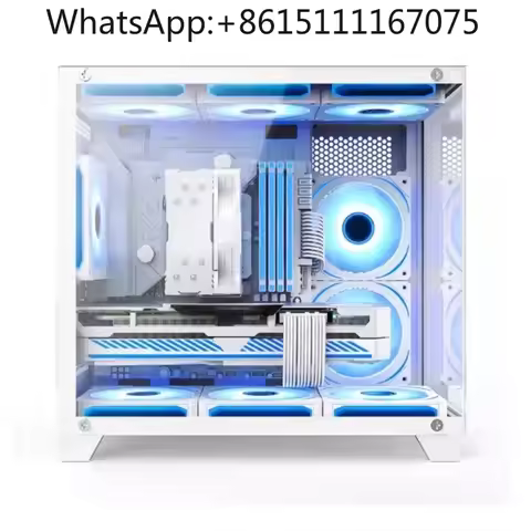 Complete Desktop PC R5 7500F RX 7650GRE 32GB RAM 1TB SSD Gaming Desktop Computer For Home Office Ent