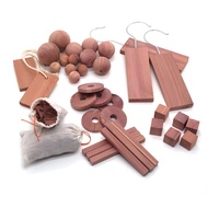 Red Cedar Blocks for Closet Storage Aromatic Cedar Wood Balls Rings Hanging Pieces Deodorizer Wholes