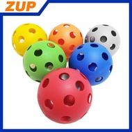 ZUP 10pcs Indoor golf ball golf practice balls golf light ball have hole Golf Traini New