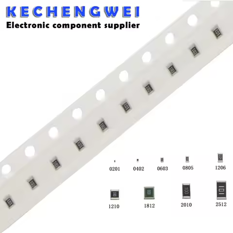 100pcs 0603 5% SMD 1/10W chip resistor resistors 0 ohm ~ 10M 0R 1K 4.7K 4K7 10K 100K 1 10 100 220 oh