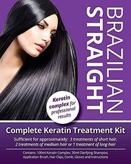 ▶$1 Shop Coupon◀  Searching Plants Brazilian Straight, Keratin Home Use Treatment Kit, Quality Hair