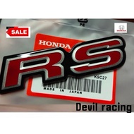 RS Logo. Center Car Logo/Car Logo