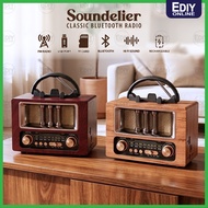 Classic FM Radio Rechargeable Bluetooth USB TF Card Mp3 Music Player Receiver Wireless Speaker TWS 收