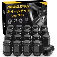 MIKKUPPA Wheel Nuts M12 x P1.5 Tapered Seat 60° Length 35 mm Steel 19HEX Applicable to Nissan, Subar