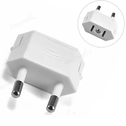 4.0mm EU Adapter Travel Converter Adaptor US American China To Euro Europe European Power Outlet 2 R