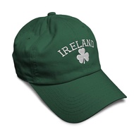 Speedy Pros Soft Baseball Cap Ireland Shamrock White Embroidery Irish Flag Cotton USA Dad Hats for M