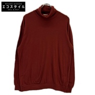 Arteria ULCS69-GC149 23AW Red Super Fine Wool Cotton Turtleneck Knit, Size 3 [Used]