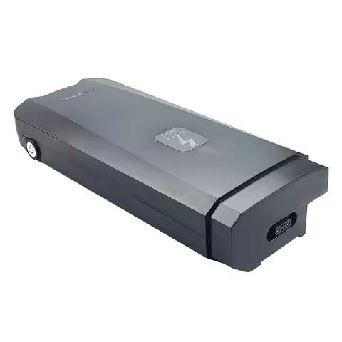 36V 48V 52V Rear Rack Lithium Battery Box 91pcs 18650 cells for 10S8P 13S7P 14S6P Electric Bicycle C