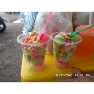 SUPERCUP Cup Plastik Saiz Kecil Cawan Plastik Cup Aiskrim Baba Cup Jagung Manis Gelas Plastik Kendur