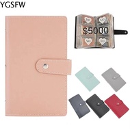 YGSFW ipon challenge notebook 2024 ipon money saving binder money collection book envelope saving ch