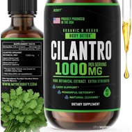 HERBIFY Cilantro Tincture - Herbal Cilantro Supplement for Detox - Rich of Antioxidants - Supports H