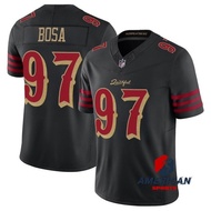 Men's San Francisco 49ers Nick Bosa 2025 Black Limited American Football Jersey