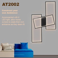 Metal Ceiling Lamp Rectangle Frame Combination Living Room / Modern Wall Sconce Bjour Rectangle Fram