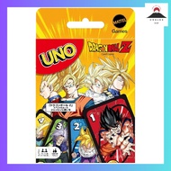 Mattel Game UNO Uno Dragon Ball Z Card Game Party Game for 2-10 players Ages 7 and up HGJ78