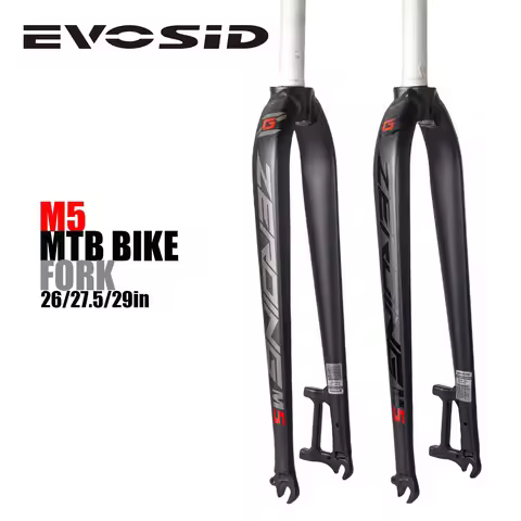 EVOSID Mountain Hard Fork 26in Ultra-Light M5/M6 Alloy Multi-Wheel Convertible for 27.5/29in MTB & G
