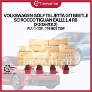 VOLKSWAGEN GOLF TSI JETTA GTI BEETLE SCIROCCO TIGUAN EA111 1.4 R8 (2003-2012) PLUG COIL 036 905 715F