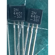 2N4401 2N 4401 0.6A 40V NPN TO-92 Bipolar BJT Single Transistor