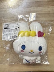 全新日本限定 他媽哥池 x Sanrio 白色 white My Melody 公仔 鎖匙扣 掛飾 Tamagotchi soft plush toy 三麗鷗 美樂蒂