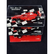 Mini Cut minichamps 1/43 F1 Series ferrari F310 V10#320 Ferrari F310 launch version#320 Ferrari300 t
