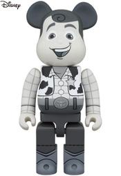 【一木家玩具】現貨 黑白胡迪 WOODY B&amp;W Ver. BE@RBRICK 1000%