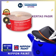 AMPLAS ROLL GULUNGAN OPTIMA LEBAR 100MM KERTAS PASIR 1 ROLL