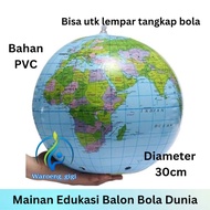Montessori Educational Toys Globe World Map Balloon