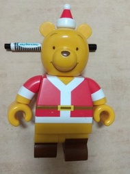 yujin 迪士尼 小熊維尼 大型扭蛋 積木 公仔 聖誕  玩具