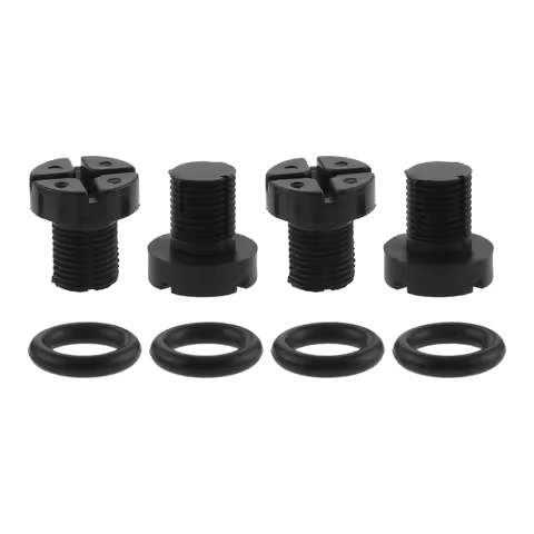 4Pcs Car Expansion Tank Bleeder Screws 17111712788 Direct Replacement For BMW 1 3 5 7 8 Series X1 X3