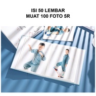 5R LARGE PHOTO ALBUM 5R PHOTOBOOK/ FAMILY ALBUM/ PHOTO PLACE/ 100 ALBUM SLOT/