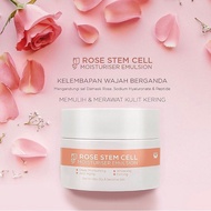 Rose Stem Cell Moisturiser Emulsion Sendayu Tinggi - 40g Dry Skin Face Moisturizer
