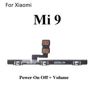 B.M XiaoMi Mi 9 / Mi9  Power On Off  + Volume Button Key Flex Cable Ribbon For Repair OnOff  On/Off 
