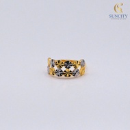 Suncity 916 Gold Ring Mustard Seed Gold Ring