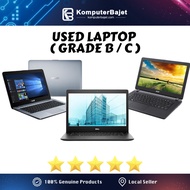 GRADE B/C LAPTOP | SEMI FAULTY DELL ASUS HP LENOVO INTEL i3 i5 i7 LAPTOP