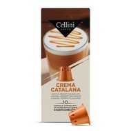 Cellini - CREMA CATALANA 意大利奶油味咖啡膠囊10粒 [適用於 Nespresso]