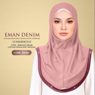 Tudung Sarung Awning Eman Denim