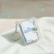 GANTUNGAN Photo Album Keychain Custom Photo Keychain Couple Photo Album