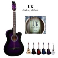 UK Acoustic Guitar 38 Inch (Purple)