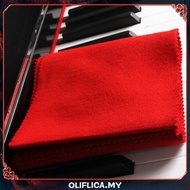 [Oliflica.my] Piano Dust Cover Fit 88 Keys Piano Key Cover Cloth for Digital Piano Grand Piano