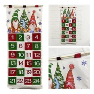 Fir Fabric Advent Calendar Advent Calendar Empty Advent Calendar Hanging Fillable Advent Calendar wi