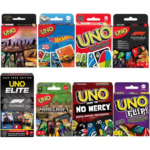 UNO Filp Playing Cards games,Super Mario,Minecraft,Lord of The Ring,Hot Wheels,No Mercy,Social Board