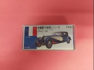 Tomica日制車(藍盒F46號~Bugatti跑車)
